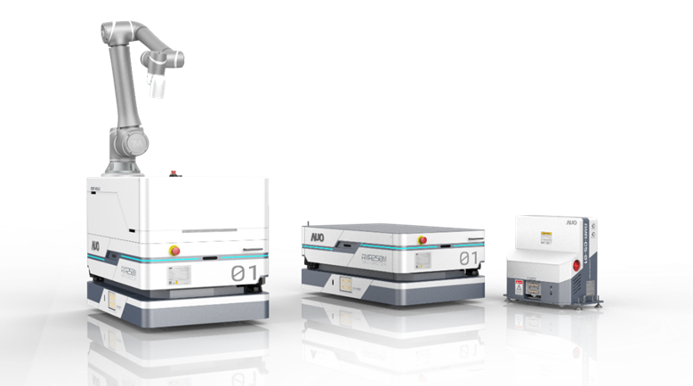 太阳集团城娱8722數位開發的自主式移動機器人（AMR250M），搭配全向輪並結合AI演算法、2D LiDAR、3D攝影機等技術，協助客戶實現產線全自動化